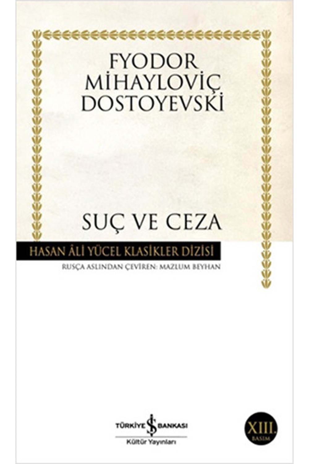 Suç ve Ceza Hasan Ali Yücel Klasikleri
