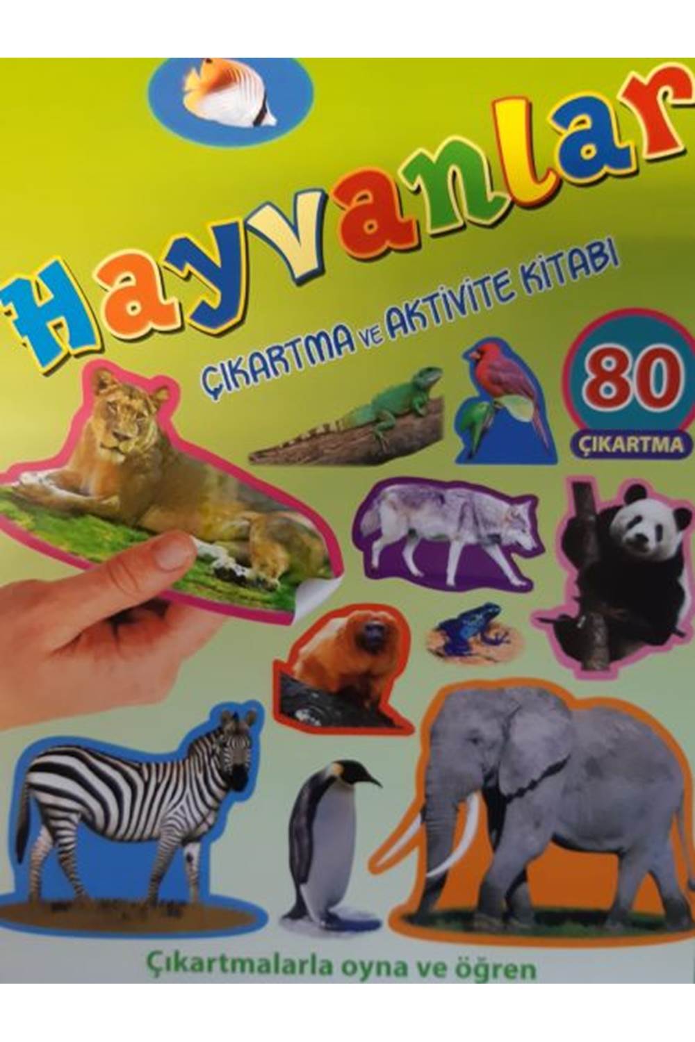 Hayvanlar - Çıkartma ve Aktivite Kitabı
