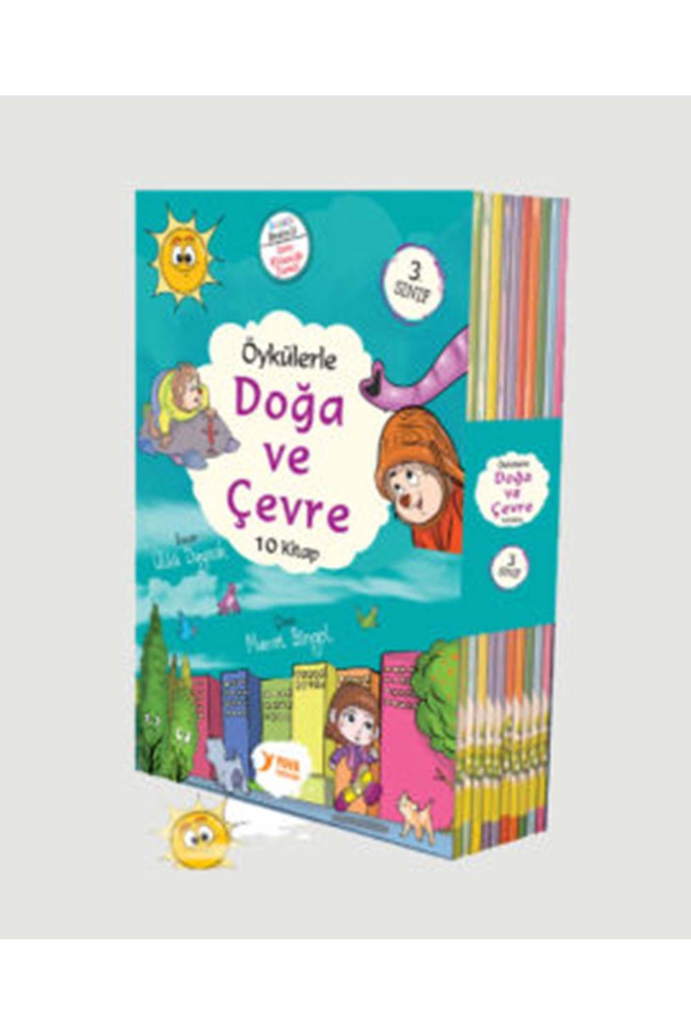 Öykülerle Doğa ve Çevre 3. Sınıflar İçin 10 Kitap Set