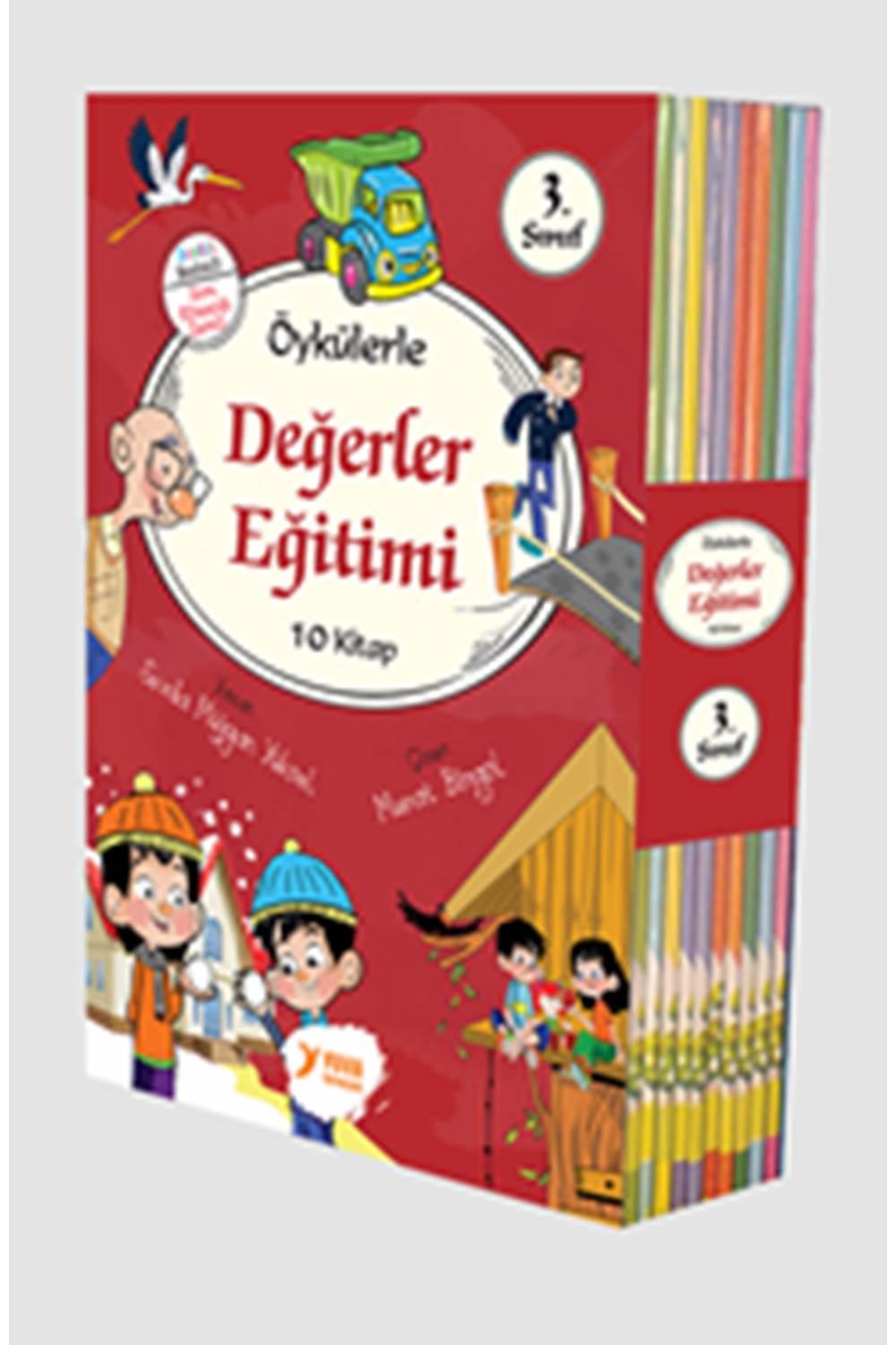 Öykülerle Değerler Eğitimi 3. Sınıflar İçin 10 Kitap Set