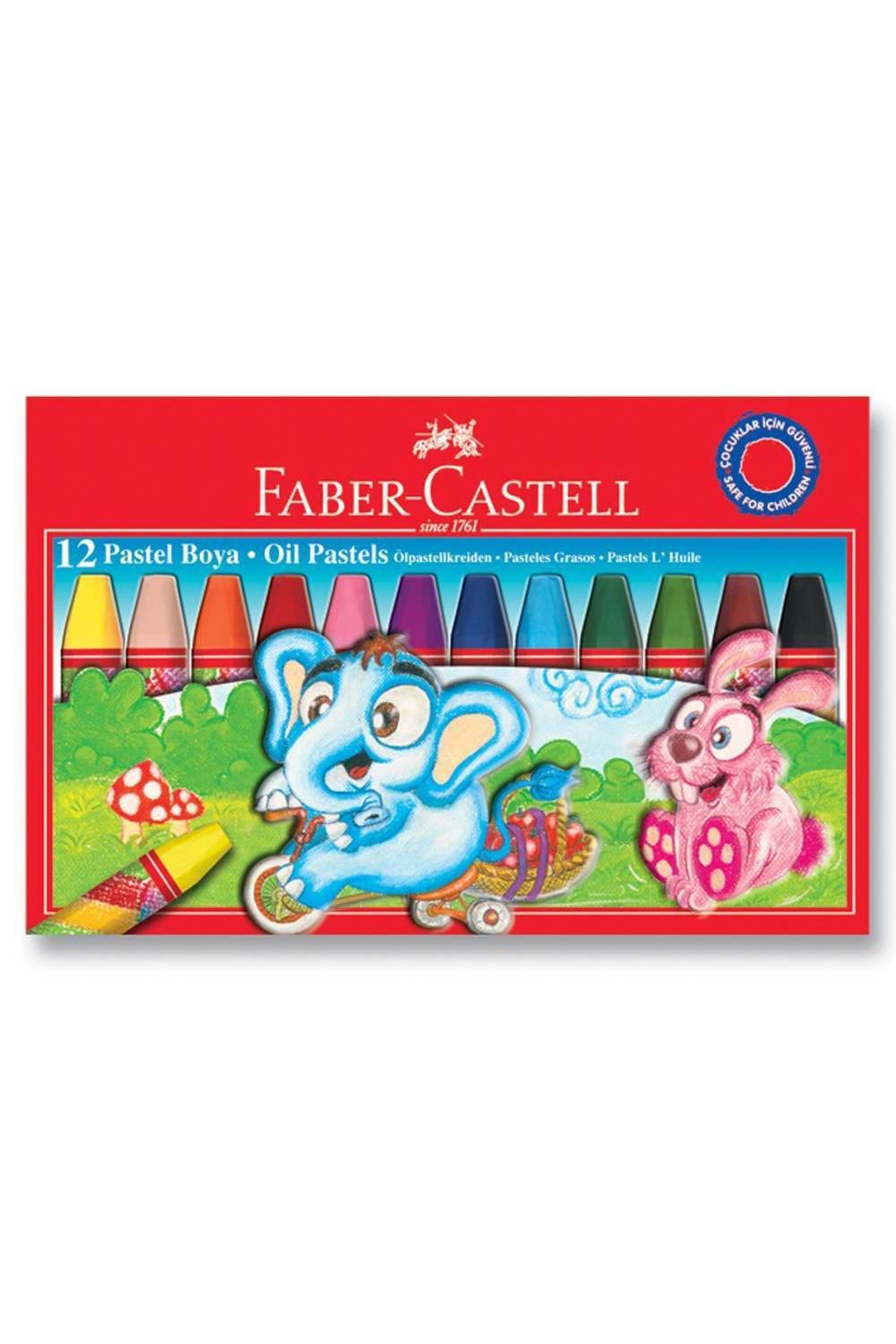 Faber-Castell Pastel Boya 12 R.