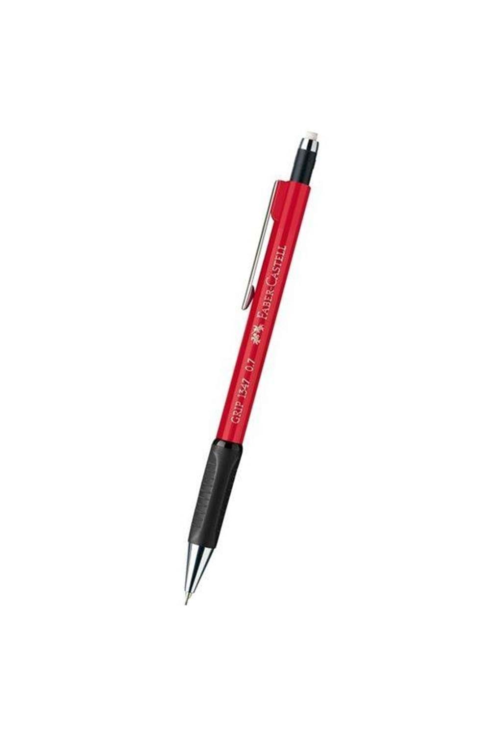 Faber-Castell Grip II 1347 0.7mm Versatil, Kırmızı