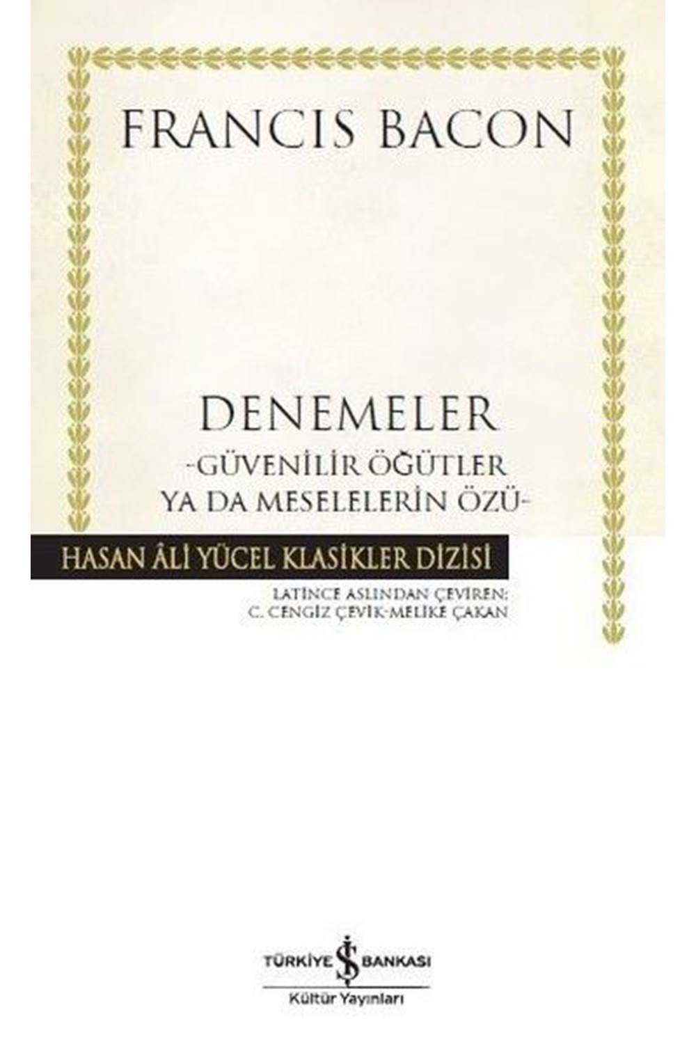 Denemeler Hasan Ali Yücel Klasikleri