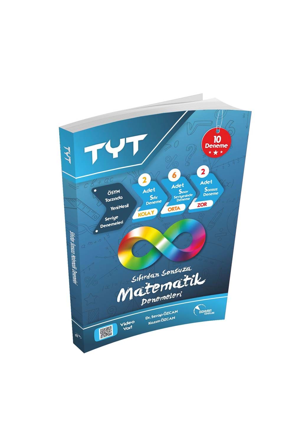 Doktrin Yayınları TYT Sıfırdan Sonsuza Matematik 10 lu Deneme (Video Çözümlü) / Çek Koparlı