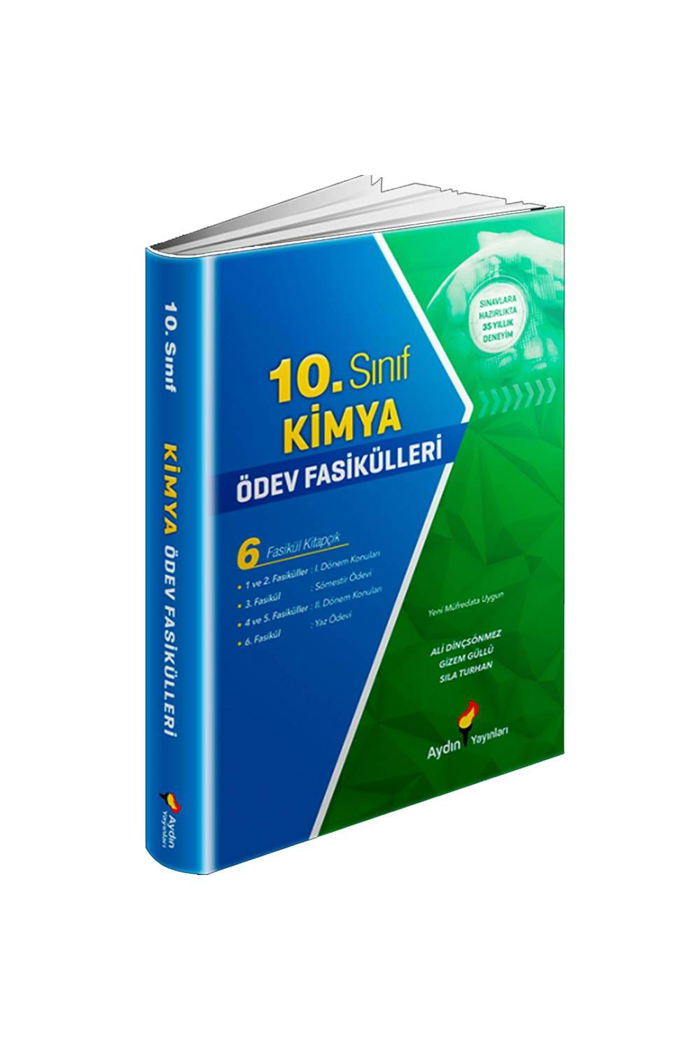 Aydın Yayınları 10. Sınıf Kimya Ödev Fasikülleri Soru Bankası