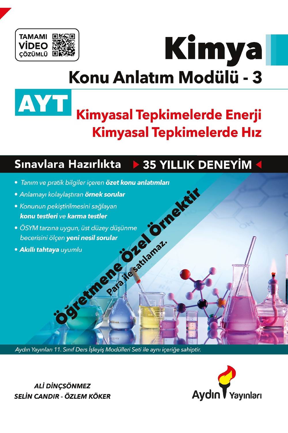 Aydın Yayınları AYT Kimya Konu Anlatım Modülü 3