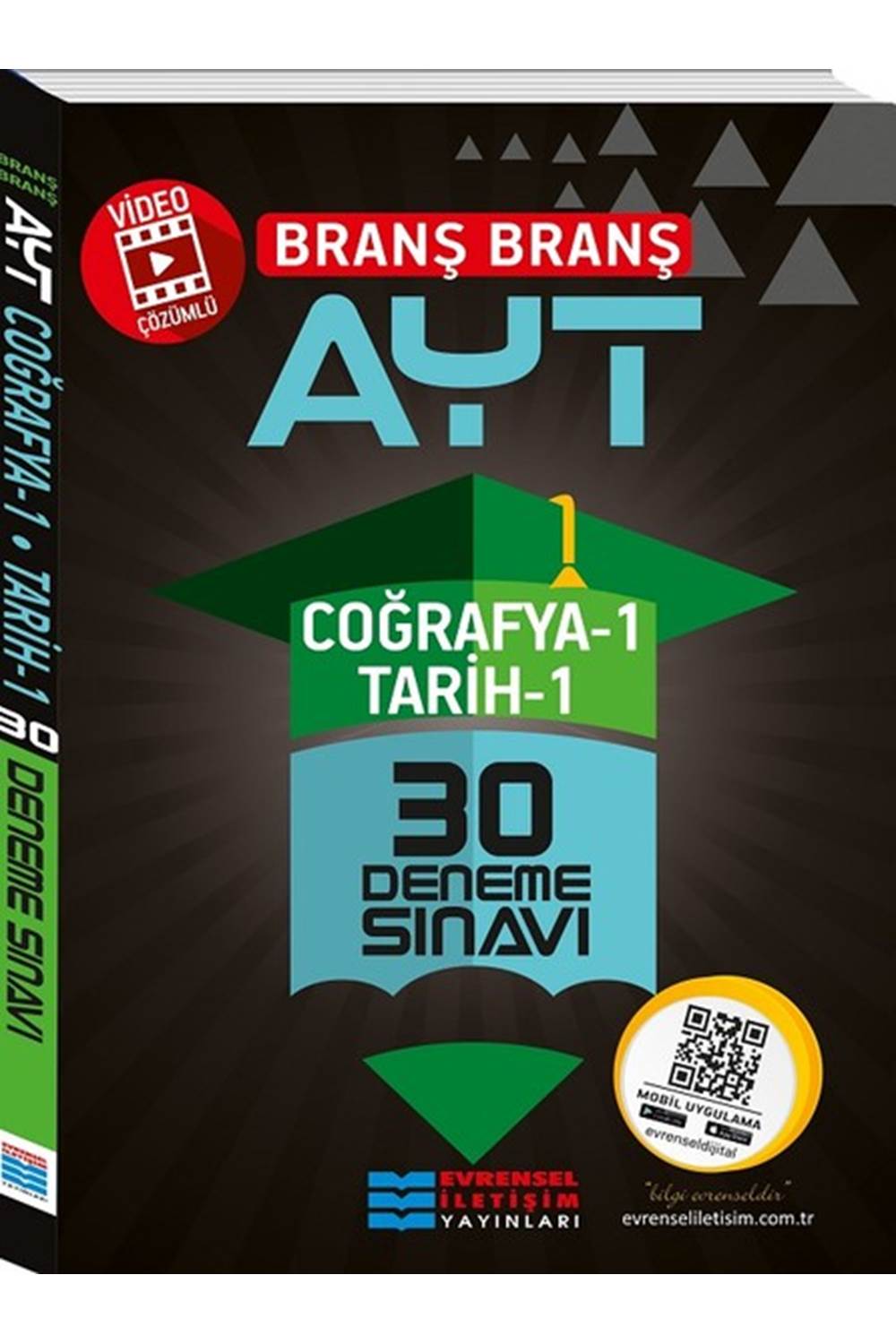 Evrensel AYT Coğrafya 1 Tarih 1 Video Çözümlü 30 Deneme Sınavı