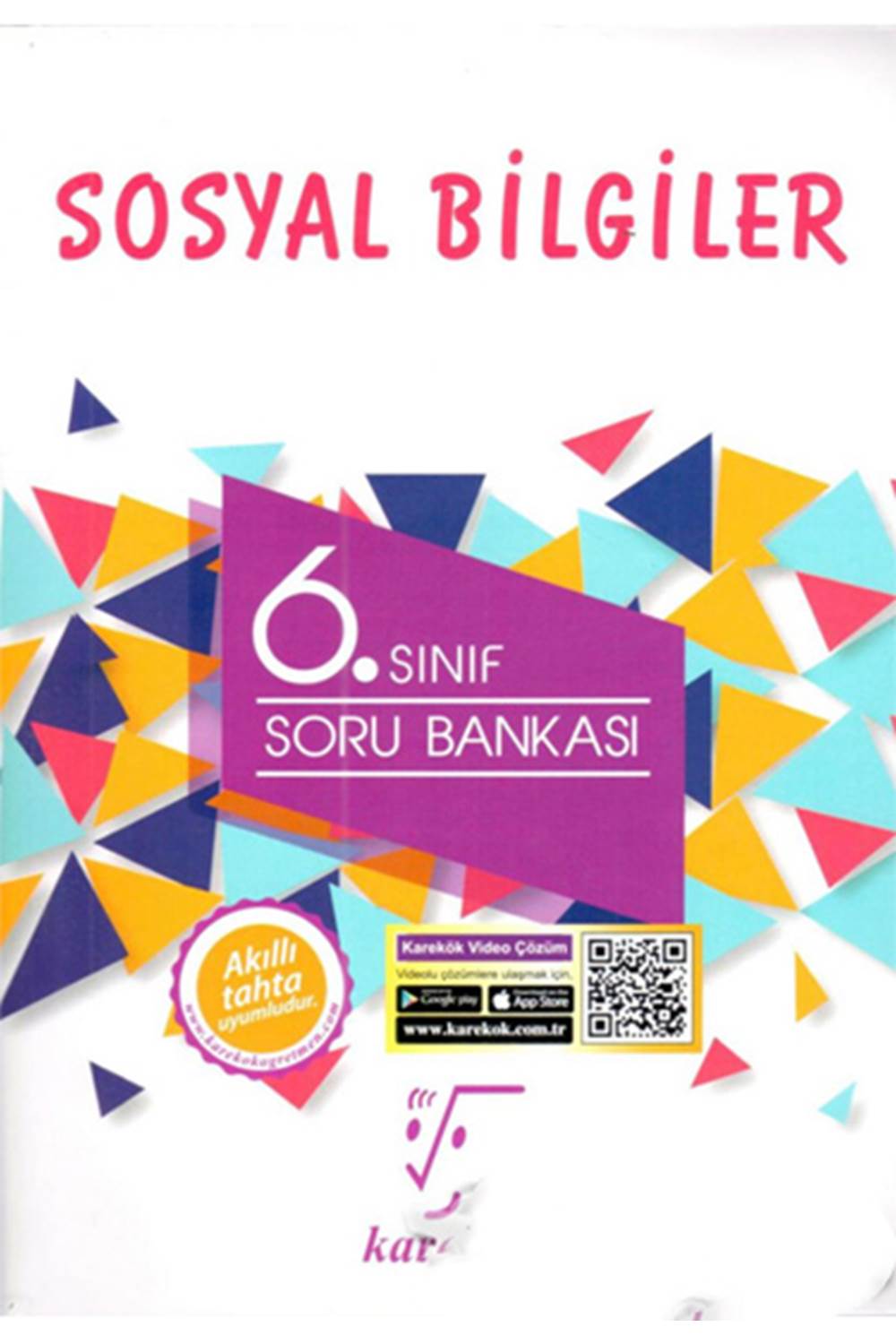 Karekök 6.Sınıf Sosyal Bilgiler Soru Bankası (Yeni)