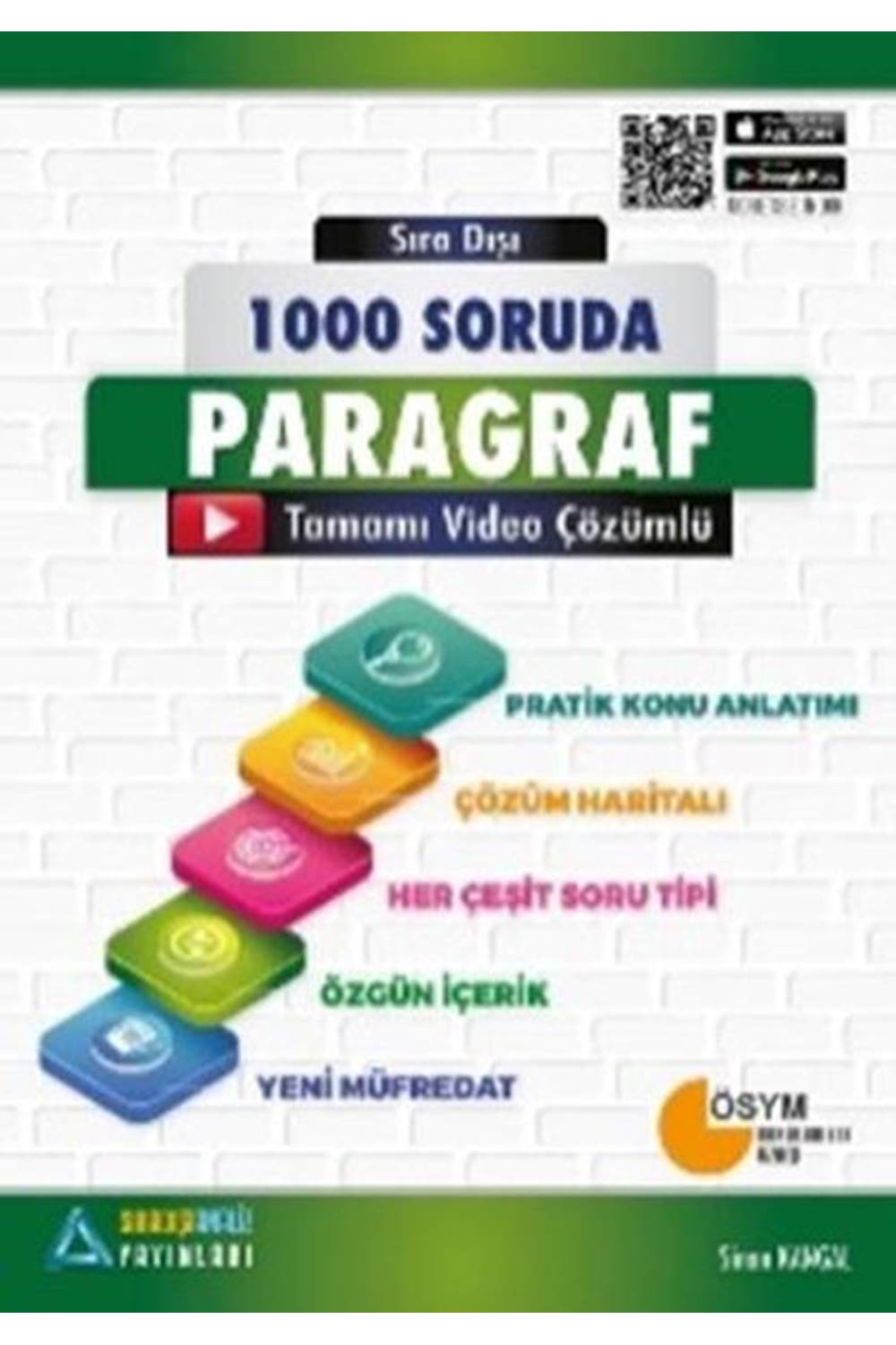 Sıra Dışı 1000 Soruda Paragraf Sıradışı Analiz Tamamı Çözümlü Konu Özet