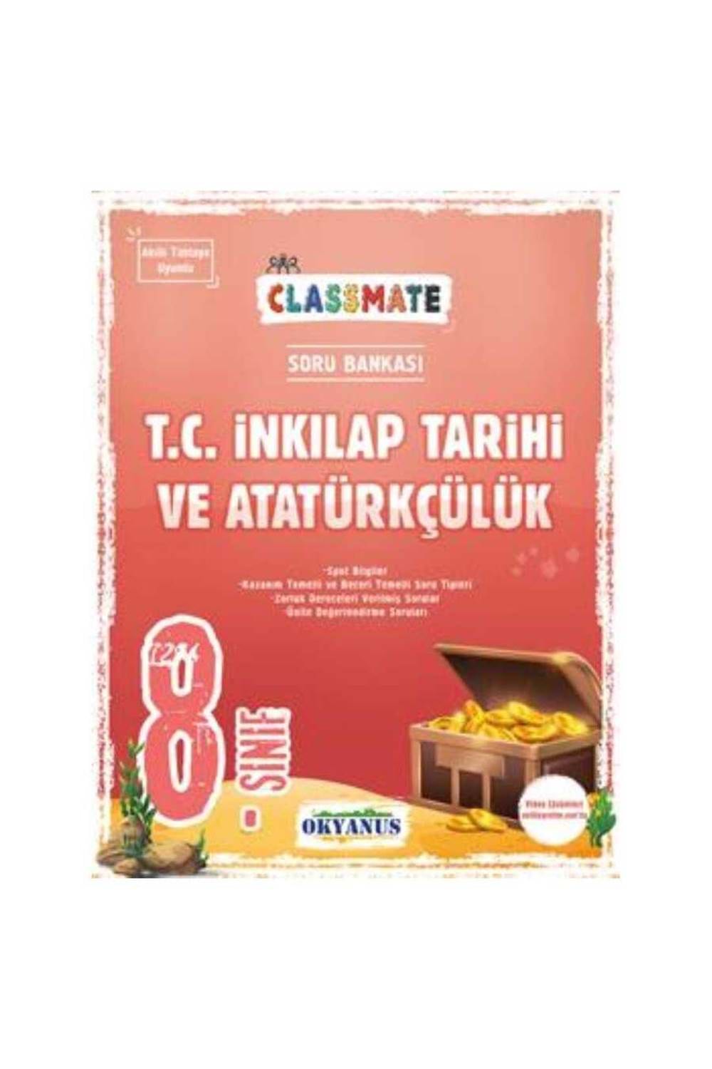 8. Sınıf Classmate T. C. İnkılap Tarihi Ve Atatürkçülük Soru Bankası