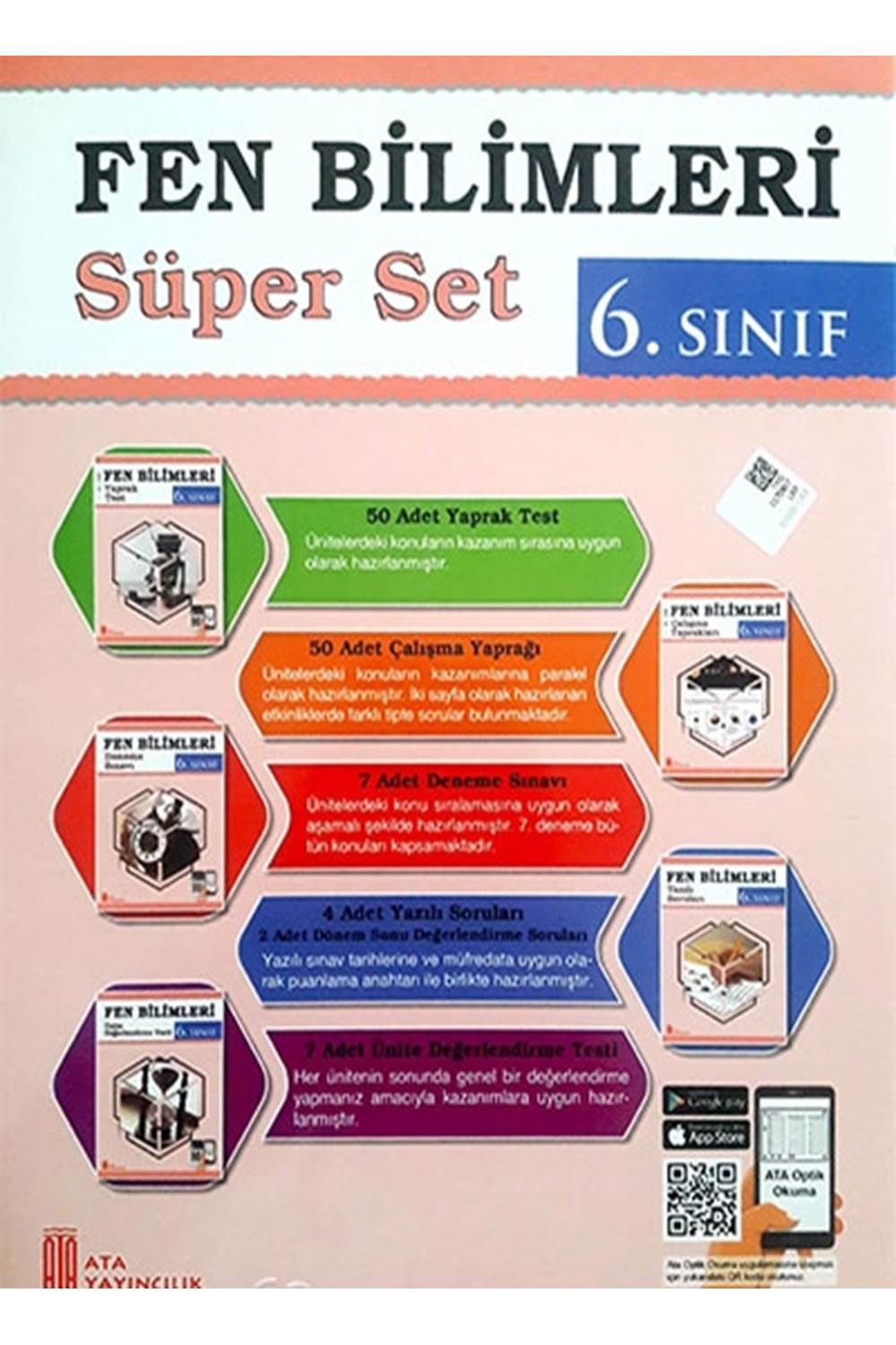 ATA 6. SINIF FEN BİLİMLERİ SÜPER SET