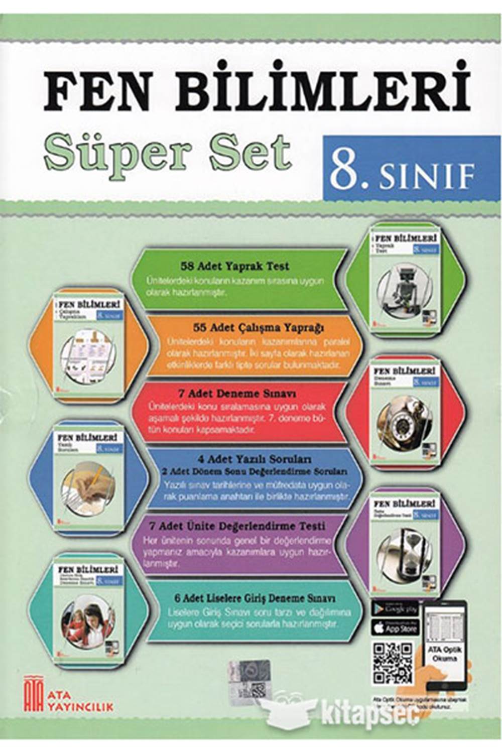 ATA 8. SINIF FEN BİLİMLERİ SÜPER SET