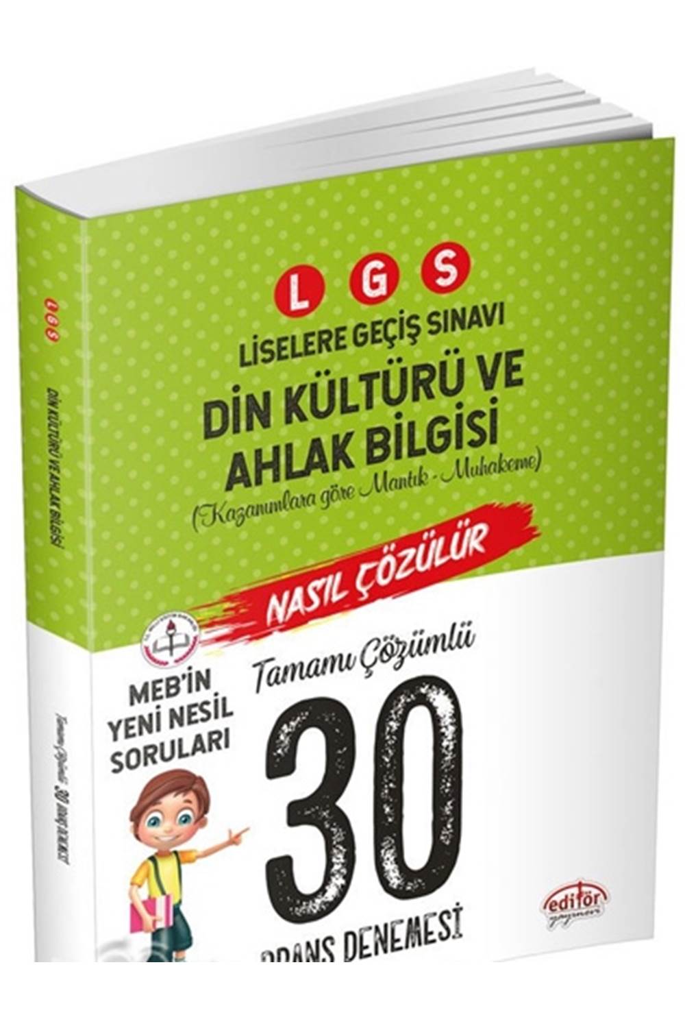 LGS Din Kültürü ve Ahlak Bilgisi Tamamı Çözümlü 30 Branş Denemesi