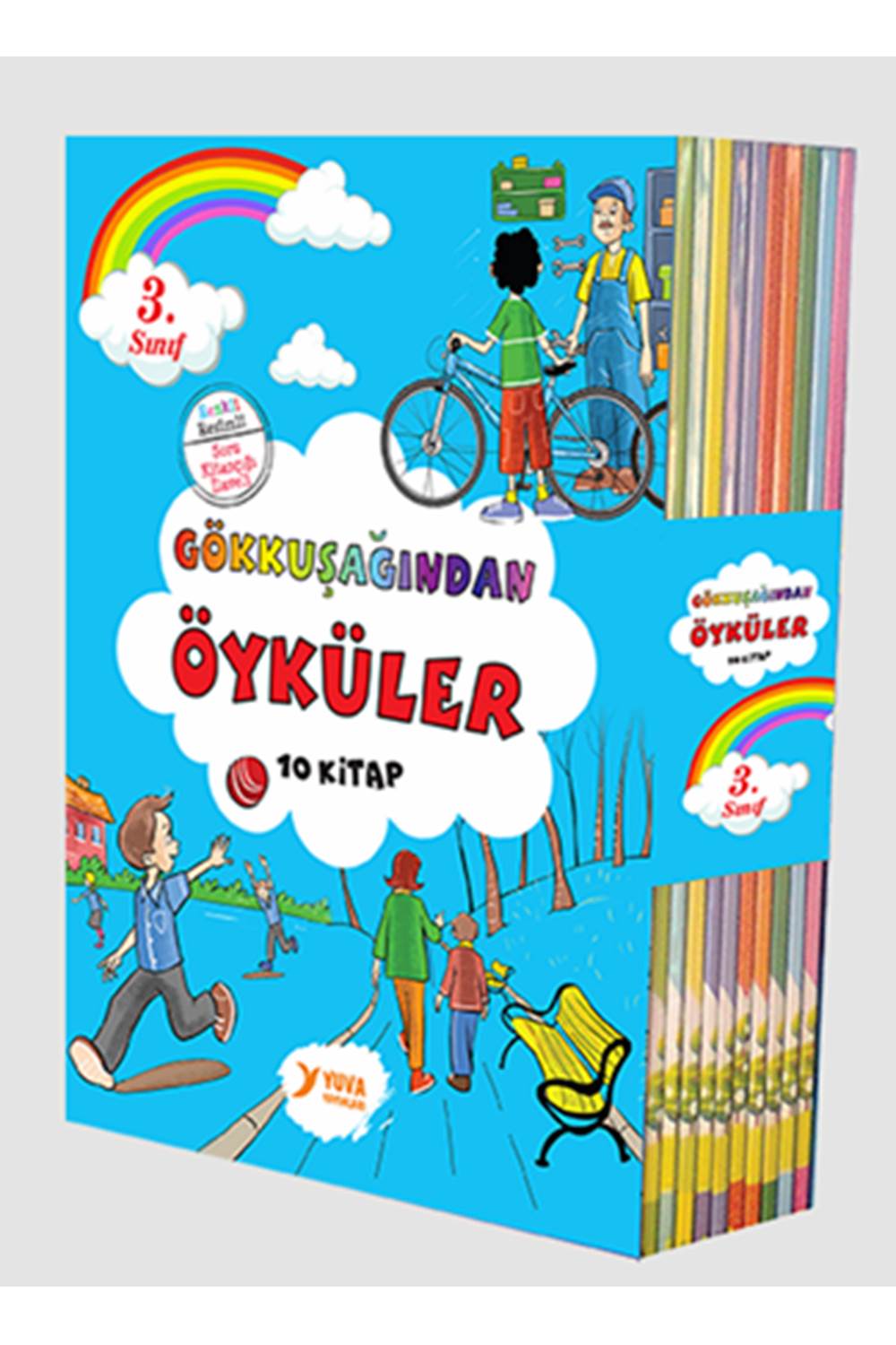 Gökkuşağından Öyküler 3.Sınıf 10 Kitap Set