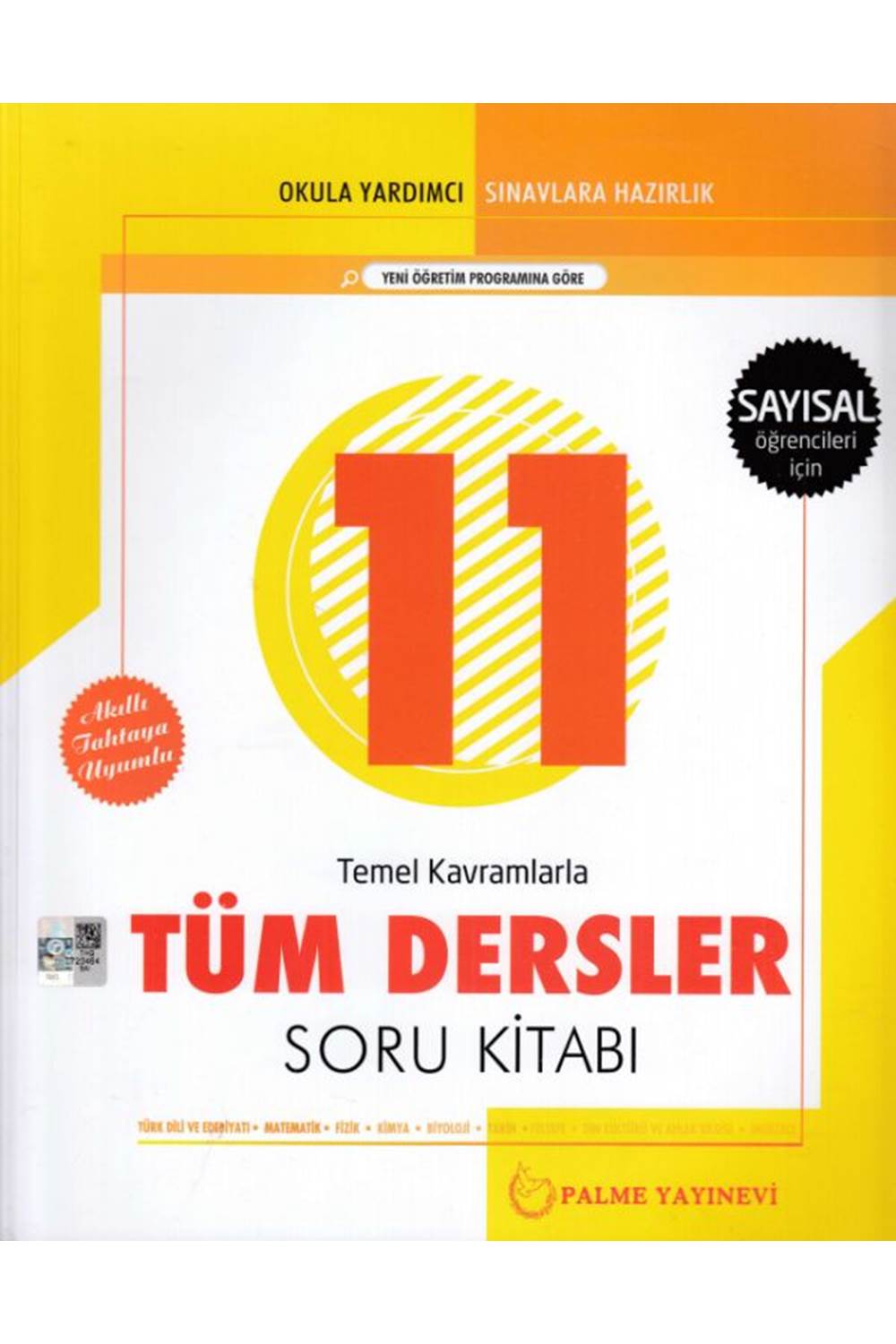 PALME 11.SINIF TÜM DERSLER SORU (SAYISAL)*YENİ*