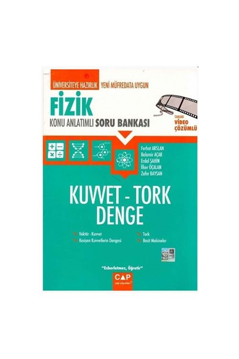 Çap Üniv. Haz Fizik Kuvvet-Tork-Denge Ka-Sb