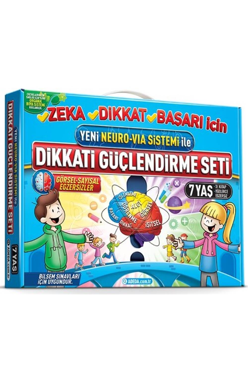 Dikkati Güçlendirme Seti 1. Sınıf – 7 yaş Neuro-Via