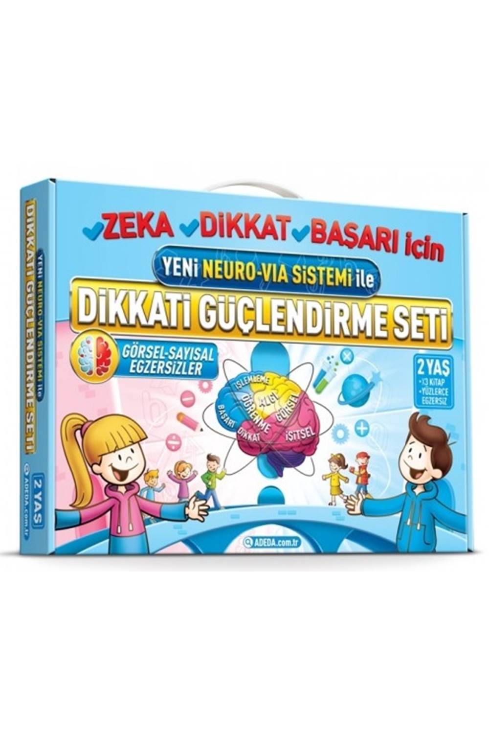 Dikkati Güçlendirme Seti - Anasınıfı –2 Yaş Neuro-Via
