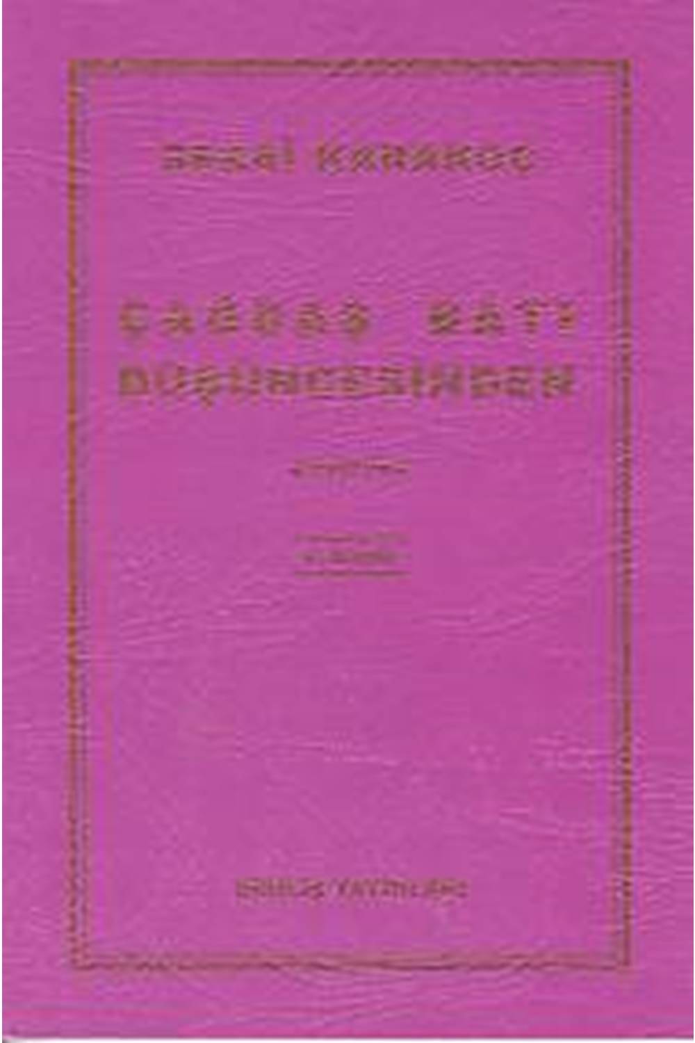 Çağdaş Batı Düşüncesinden Çeviriler