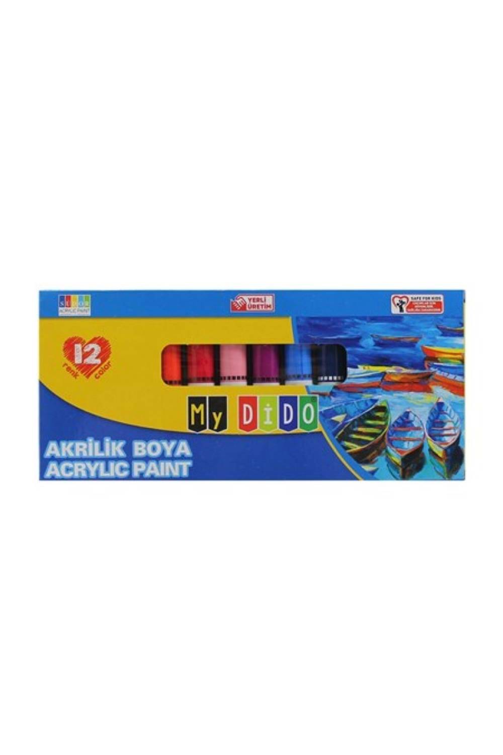 SÜDOR MYDİDO AKRİLİK BOYA 9ML TÜP 12Lİ