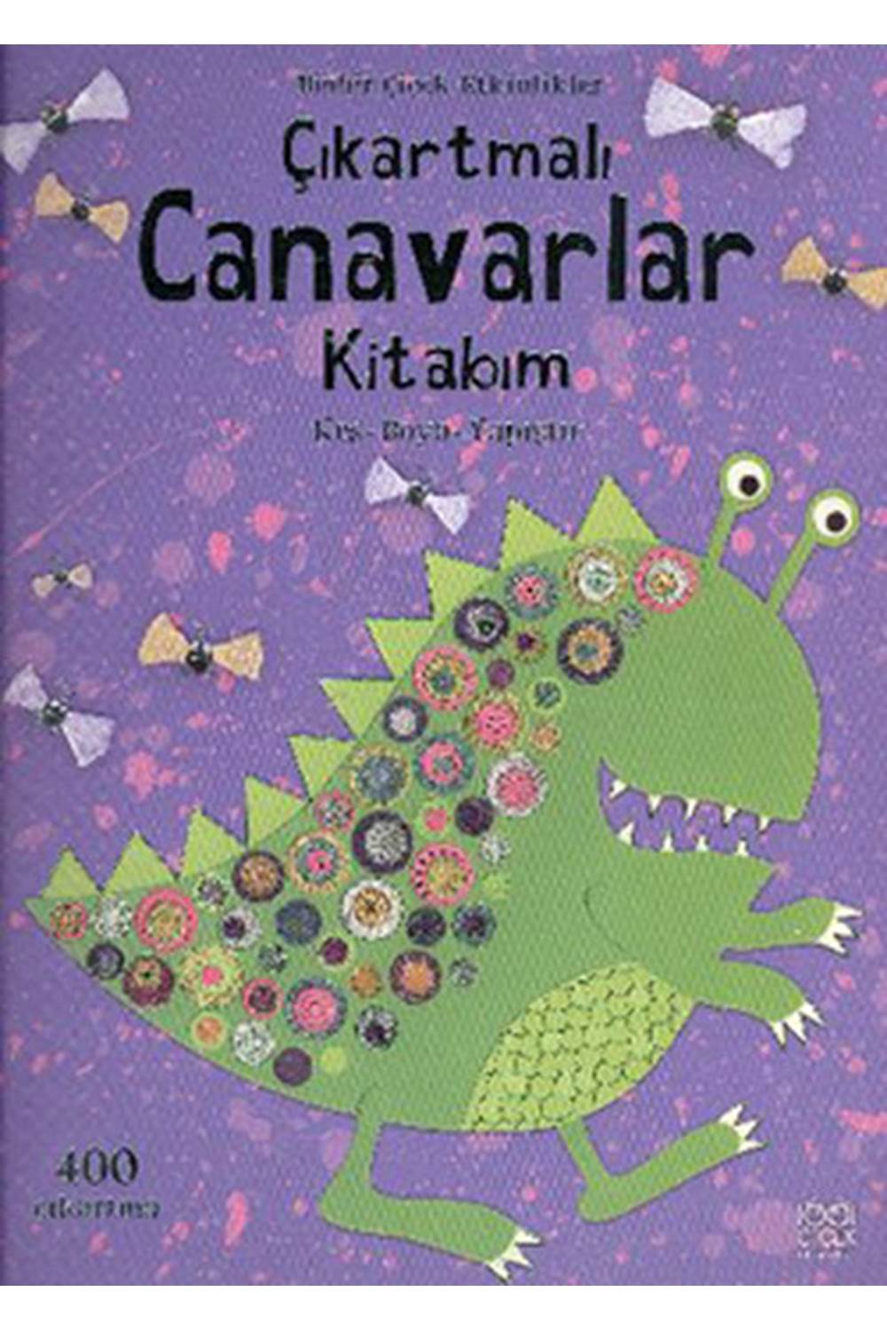 Çıkartmalı Canavarlar Kitabım