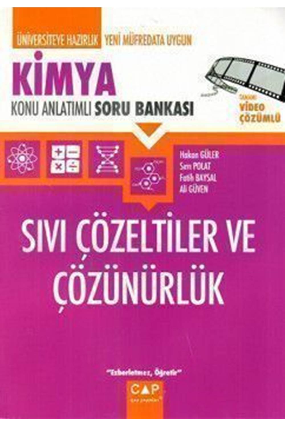 ÇAP ÜNİV. HAZ KİMYA KA-SB SIVI ÇÖZELTİ VE ÇÖZR