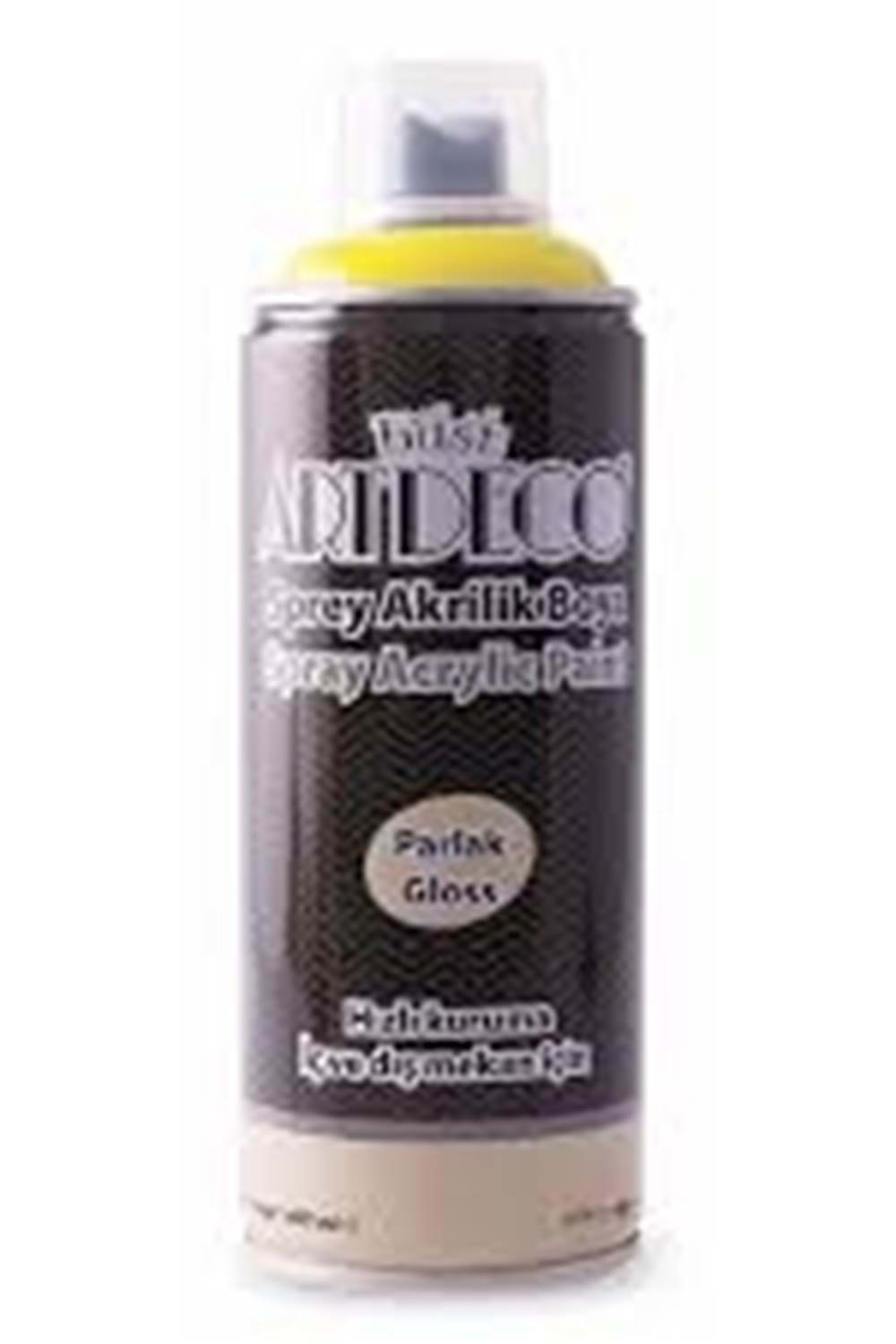 Artdeco Akrilik Sprey Boya 400ml Sarı 150