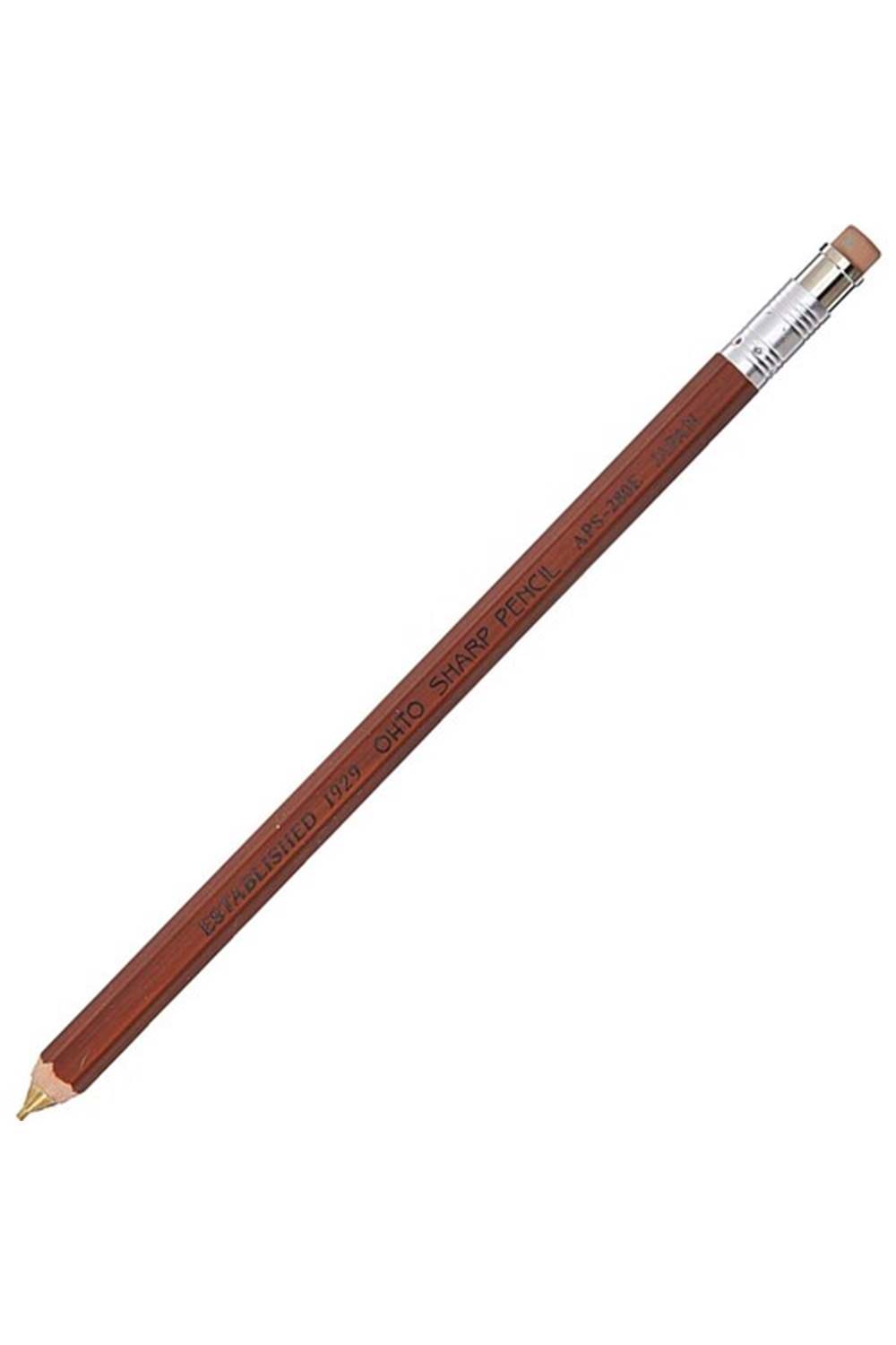 Wood Shaft Mechanical Pencil 0.5mm