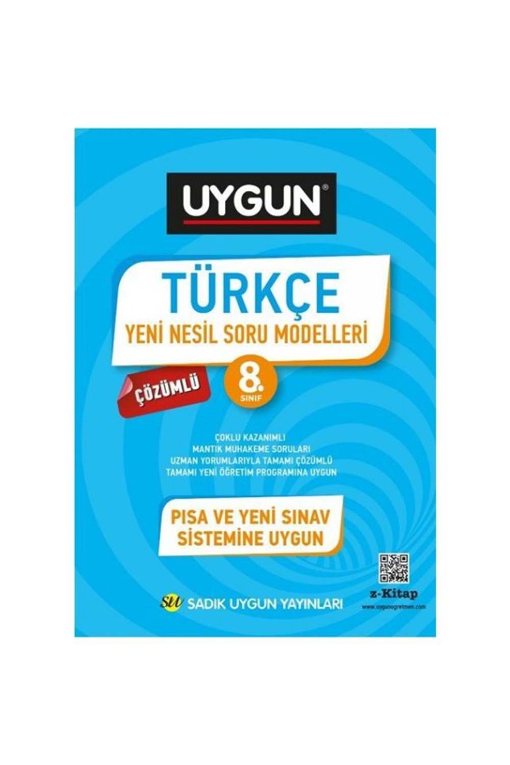 Sadık Uygun Yayınları 8. Sınıf Türkçe Yeni Nesil Soru Modelleri