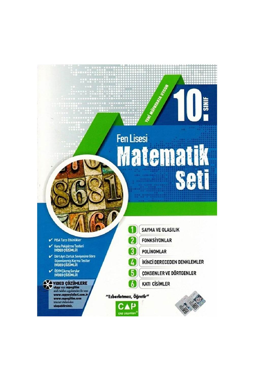 10.SINIF SET FEN LİSESİ MATEMATİK - 2022