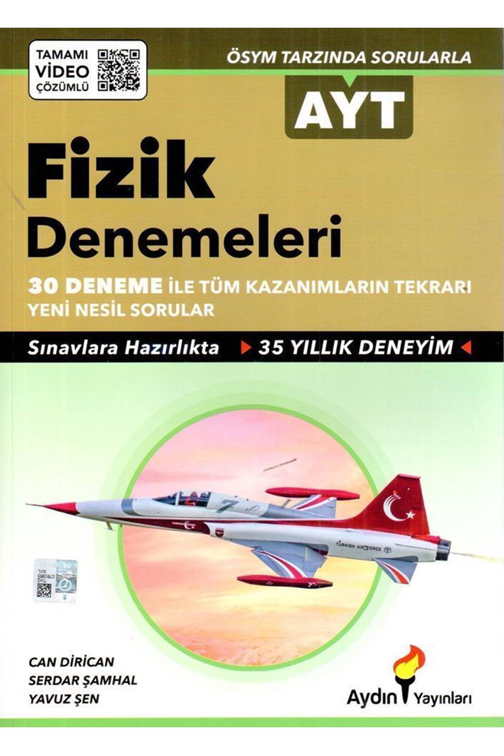Aydın Yayınları AYT Fizik 30 lu Deneme