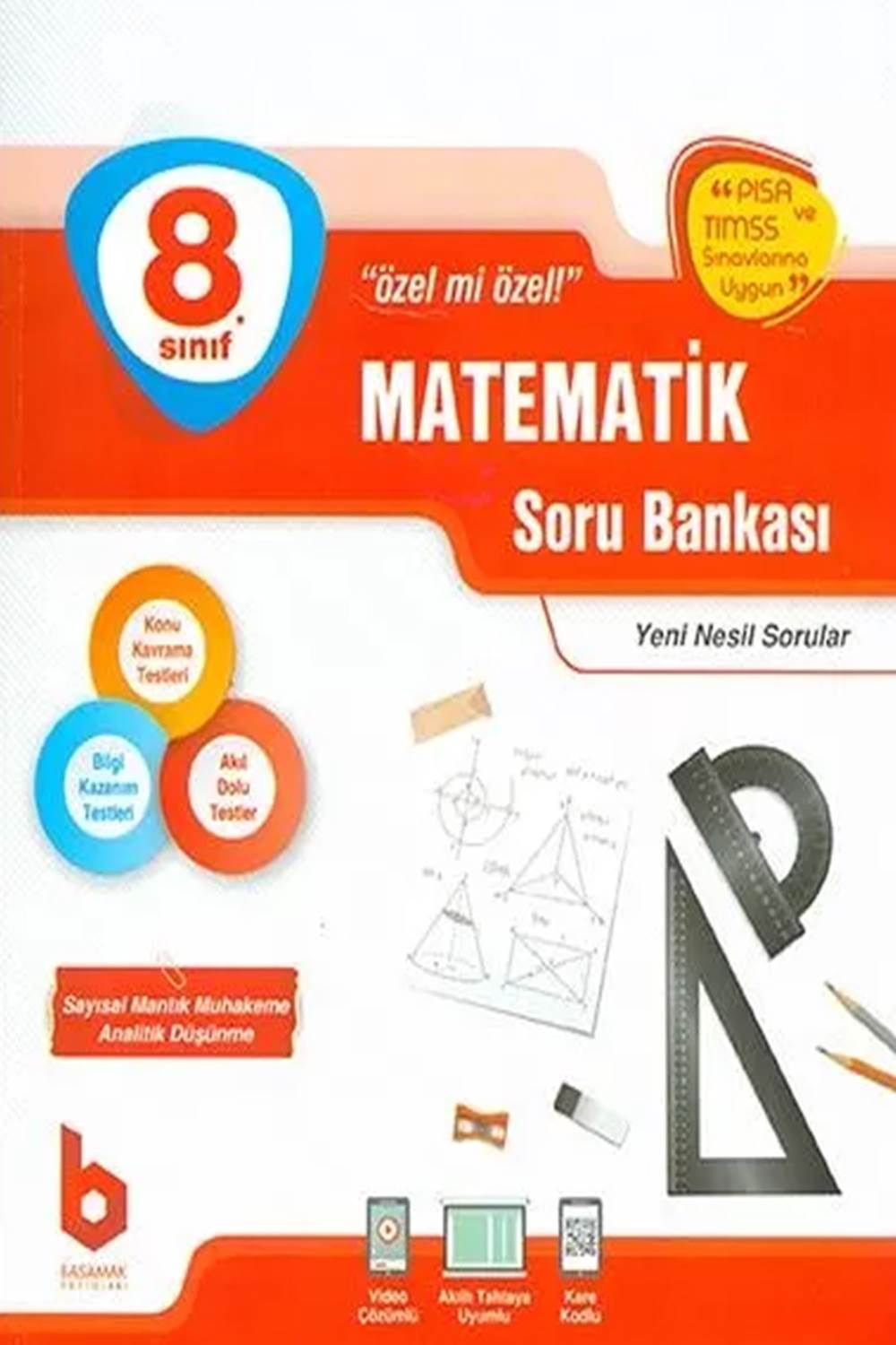 Basamak Yayınları 8.Sınıf Matematik Soru Bankası