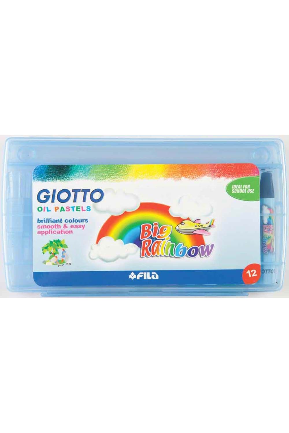 Gıotto Bıg Raınbow Yağlı Pastel 12Li
