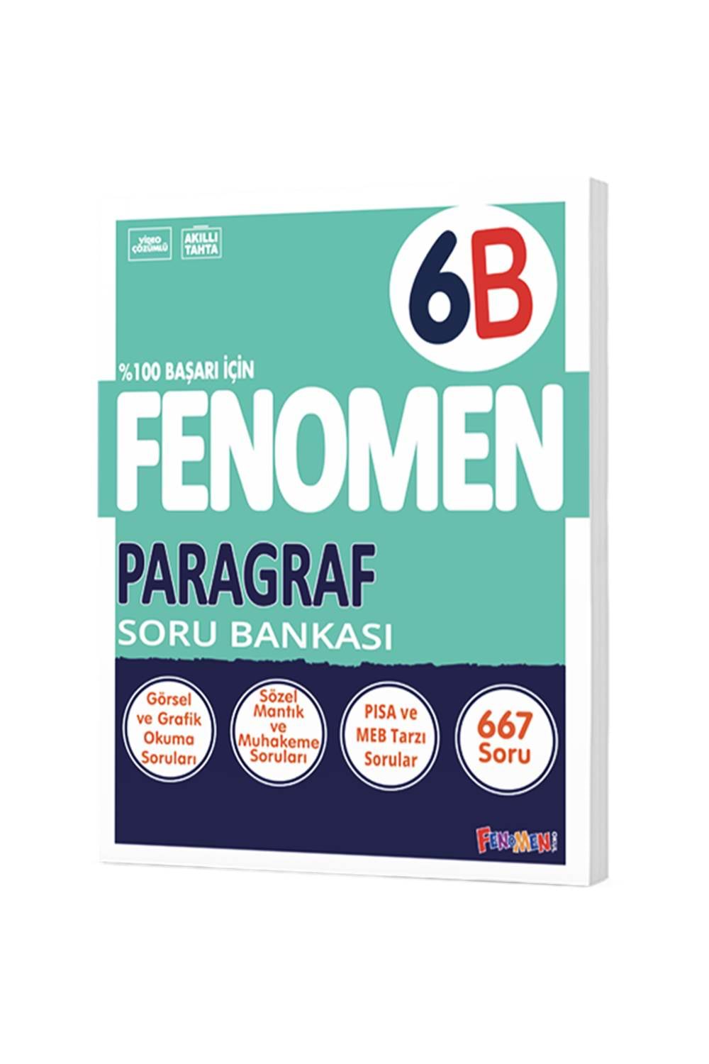FENOMEN 6 PARAGRAF SORU BANKASI (B)