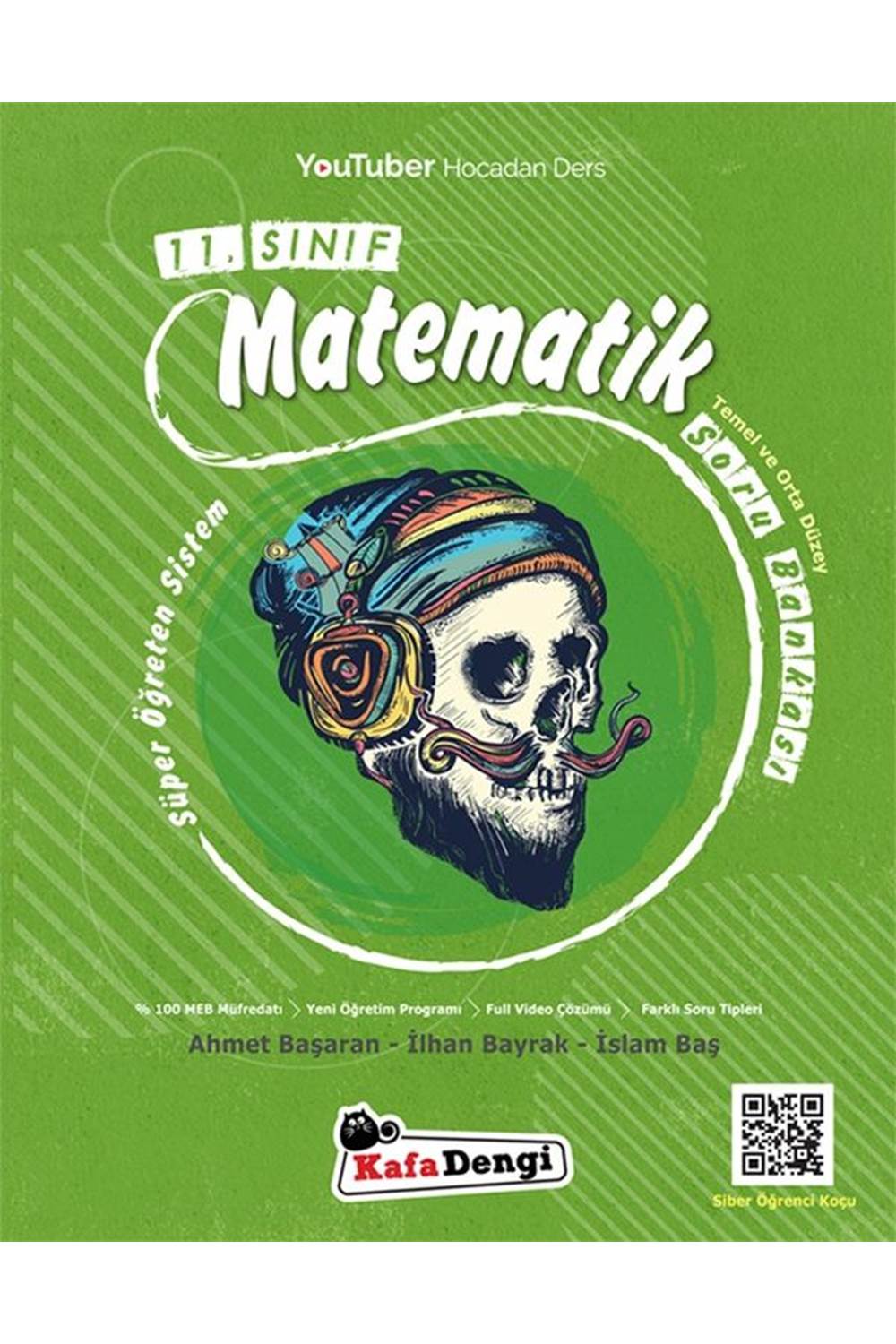 Kafadengi 11.Sınıf Süper Öğreten Matematik Soru Bankası (Tümü Video Çözümlü)