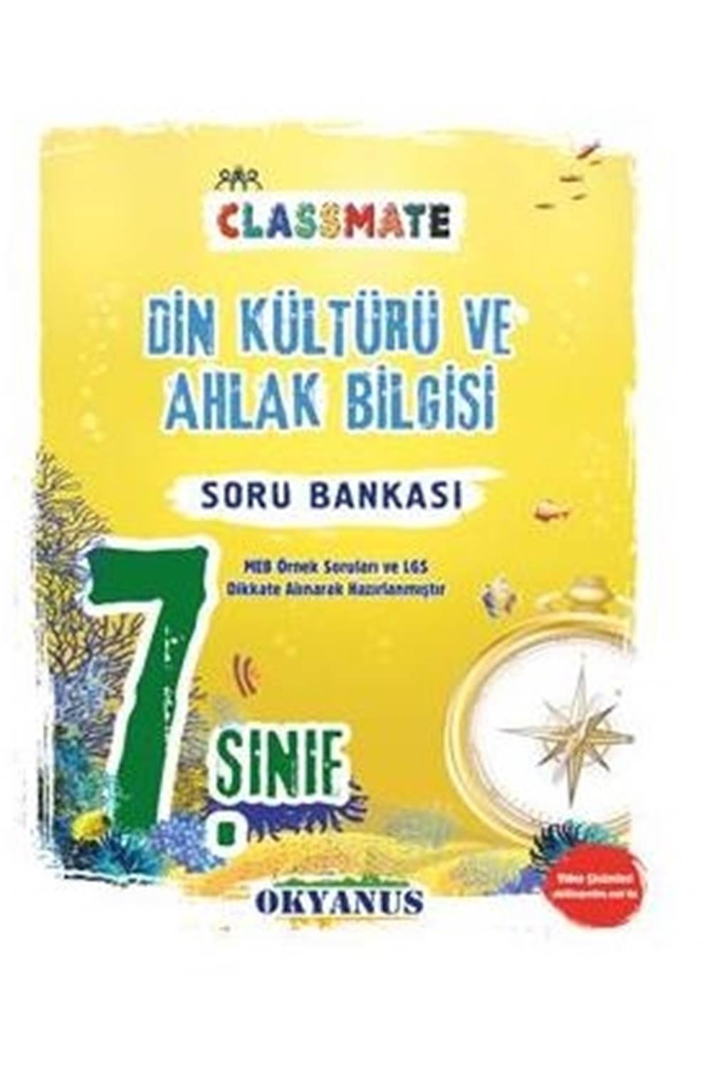 Okyanus 7. Sınıf Classmate Din Kültürü Ve Ahlak Bilgisi Soru Bankası