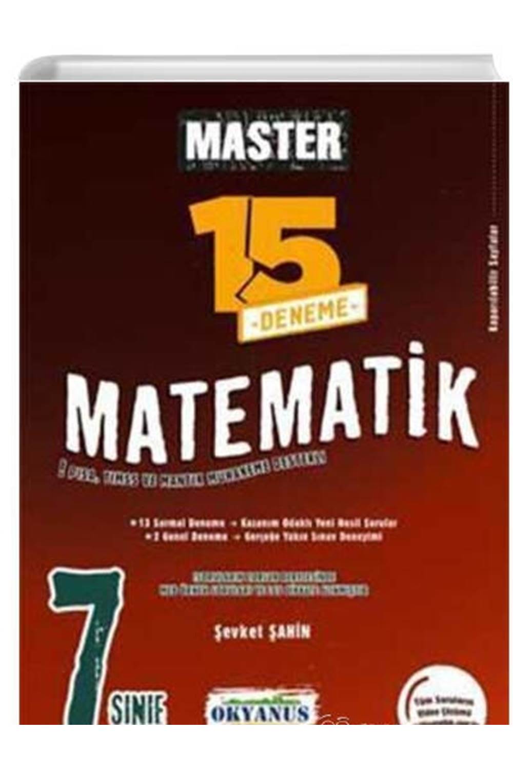 Okyanus 7. Sınıf Master 15 Matematik Denemesi