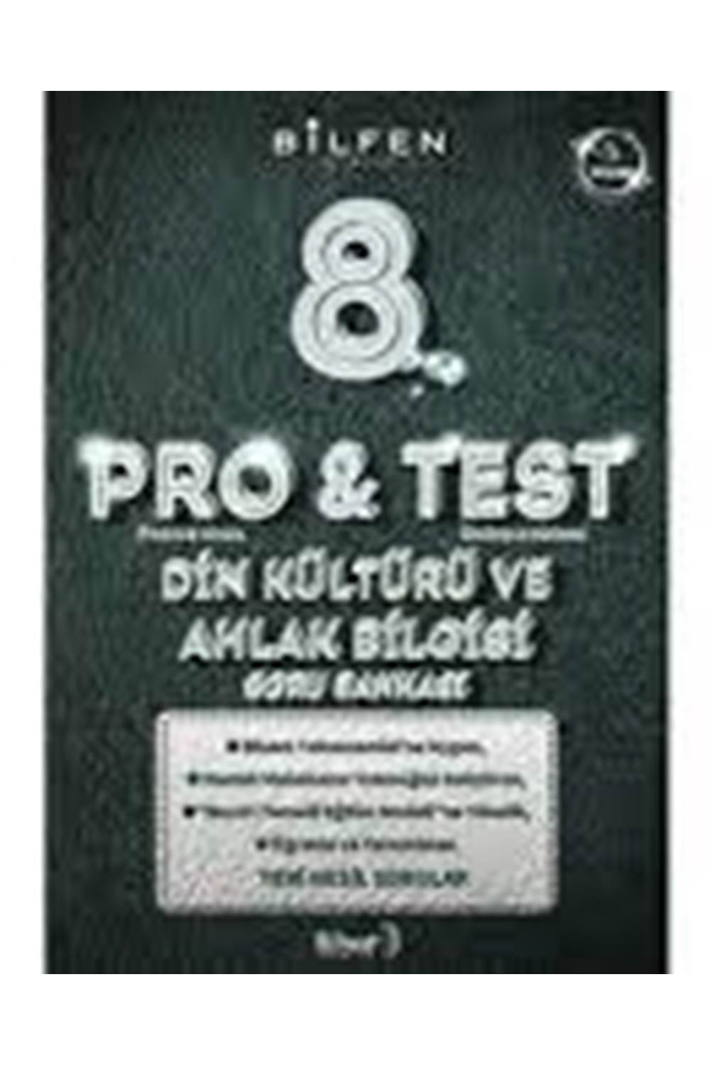 BİLFEN 8. SINIF PRO&TEST DİN KÜLTÜRÜ VE AHLAK BİLGİSİ SORU BANKASI