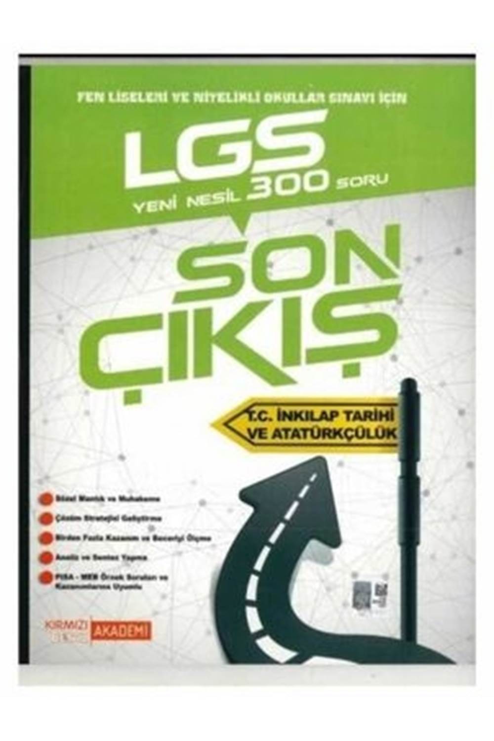 Kırmızı Beyaz 8. Sınıf Lgs İnkılap Tarihi Ve Atatürkçülük Yeni Nesil 300 Soru Son Çıkış