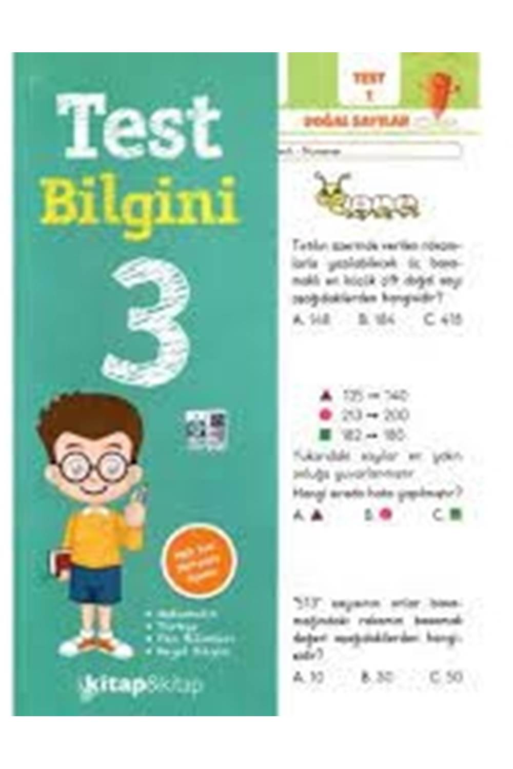 Kitap & Kitap 3. Sınıf Tüm Dersler Test Bilgini