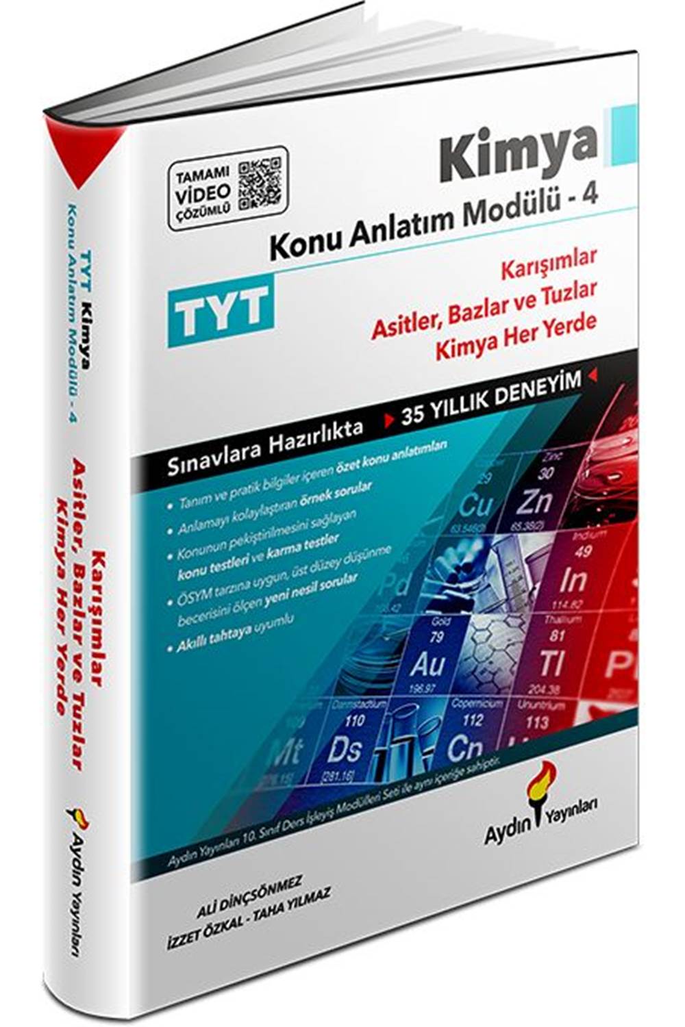 TYT Kimya Konu Anlatım Modülü 4 (Karışımlar-Asitler-Bazlar-Tuzlar-Kimya Her Yerde) (Kampanyalı Ürün)