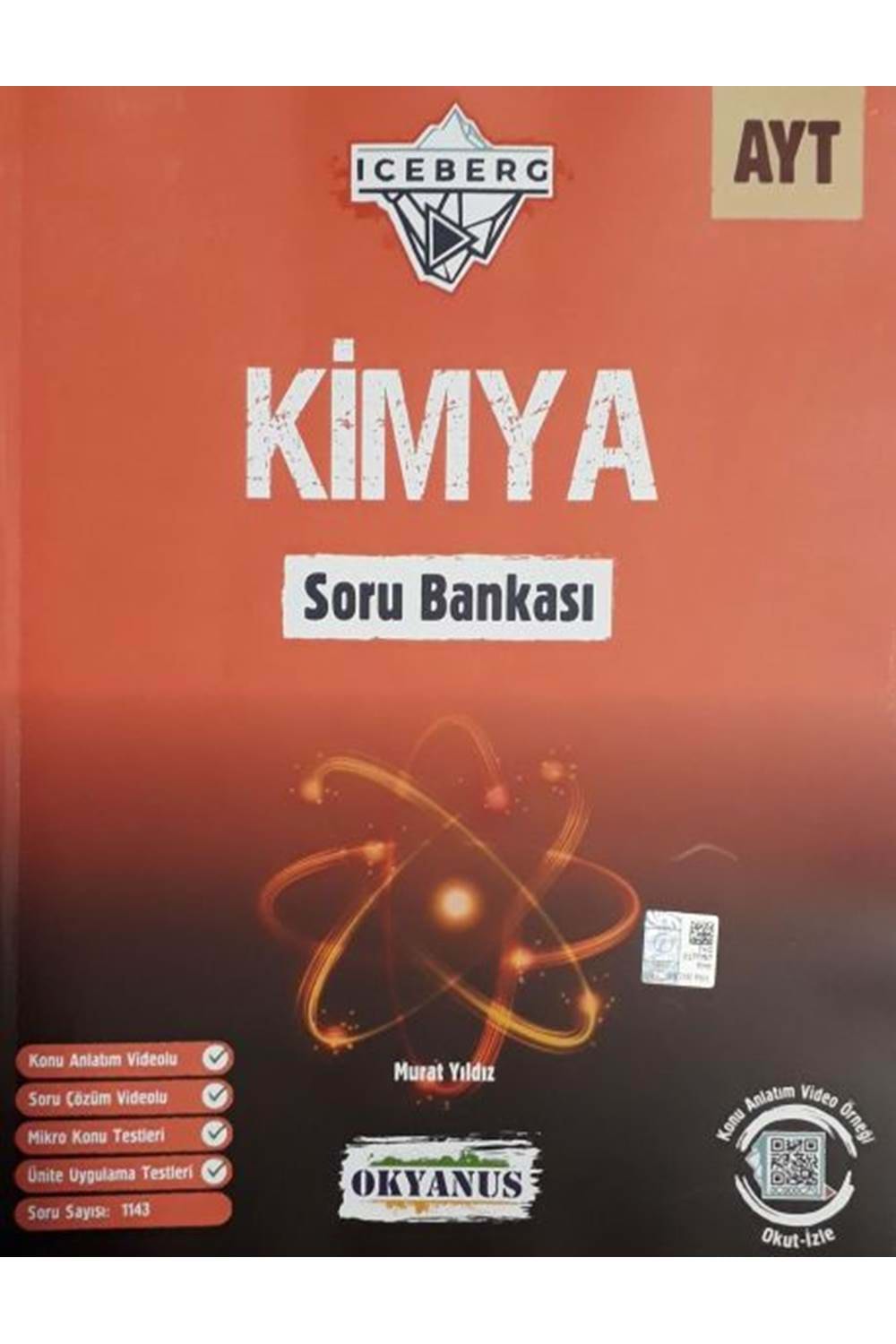 Okyanus Yayınları AYT Iceberg Kimya Soru Bankası