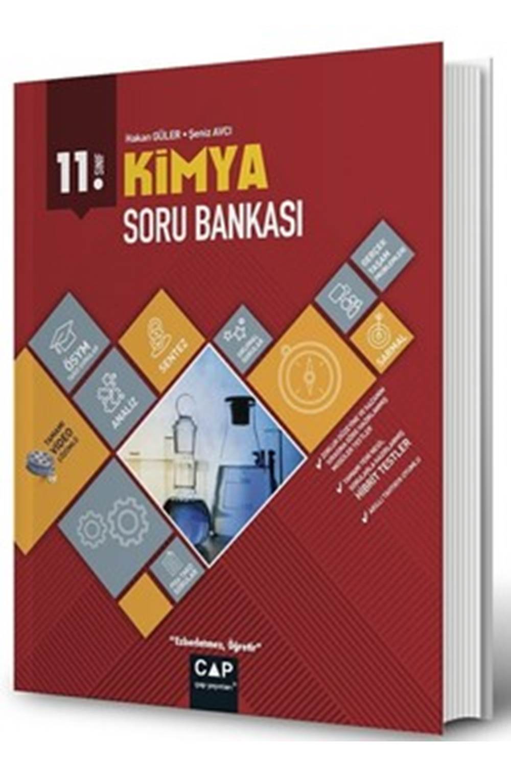 Çap Yayınları 11. Sınıf Anadolu Lisesi Kimya Soru Bankası