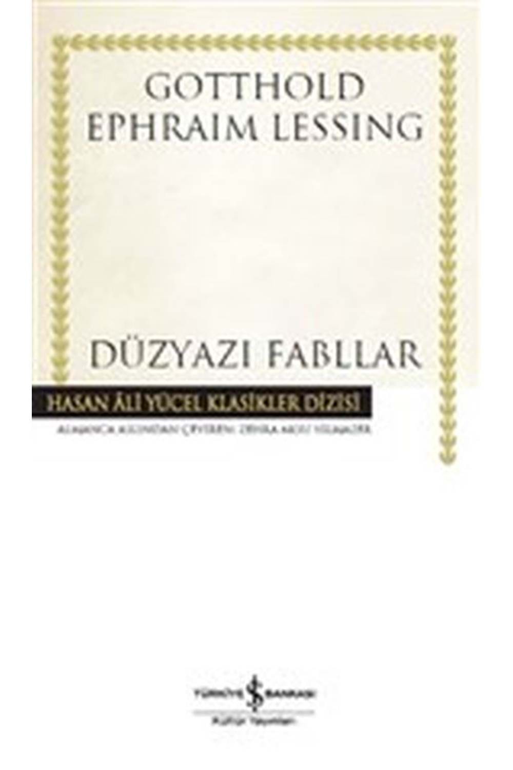 Düzyazı Fabllar Hasan Ali Yücel Klasikleri