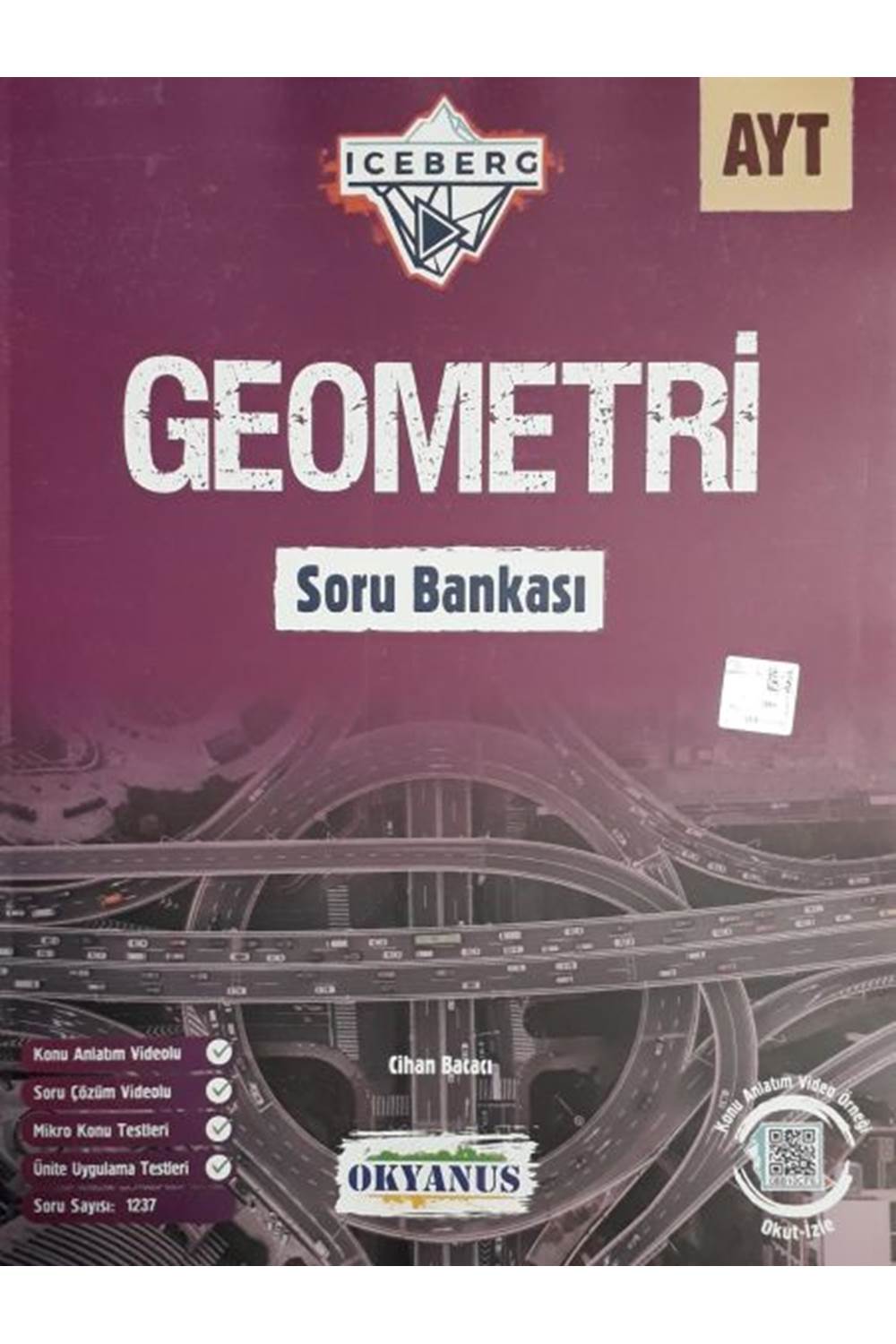 Okyanus Yayınları AYT Iceberg Geometri Soru Bankası