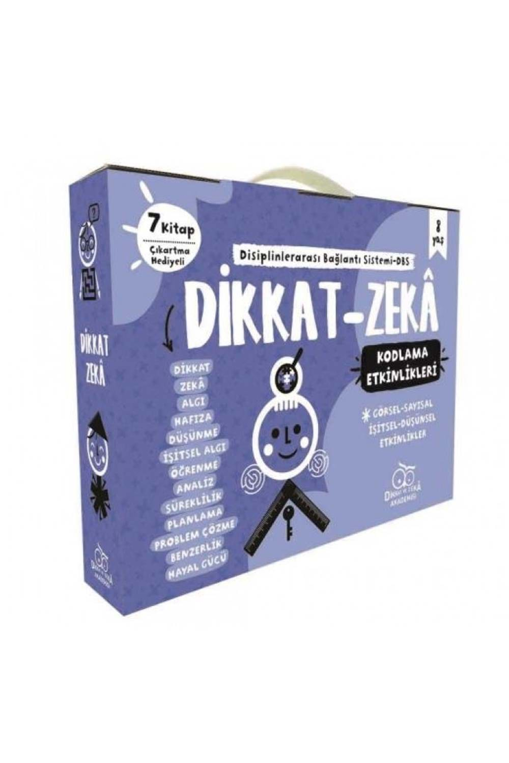 Dikkat - Zeka 2. Sınıf Seti - 8 Yaş (7 Kitap)