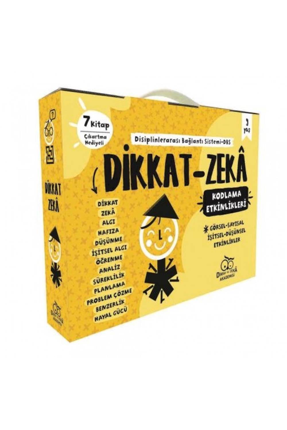 Dikkat - Zeka 3. Sınıf Seti - 9 Yaş (7 Kitap)