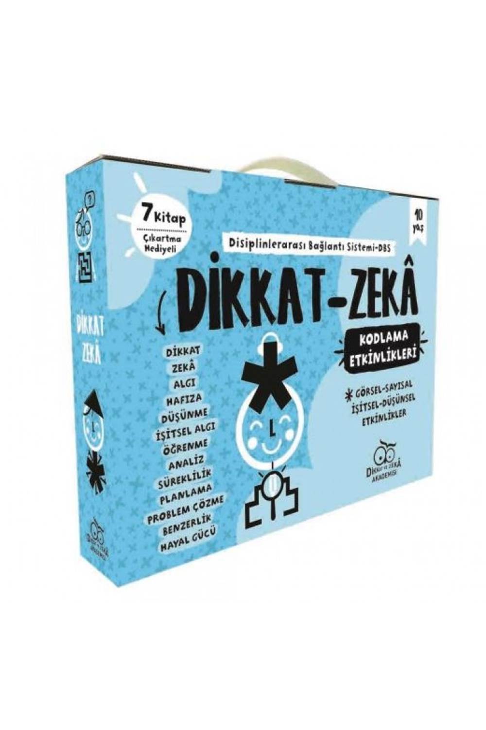 Dikkat - Zeka 4. Sınıf Seti - 10 Yaş (7 Kitap)