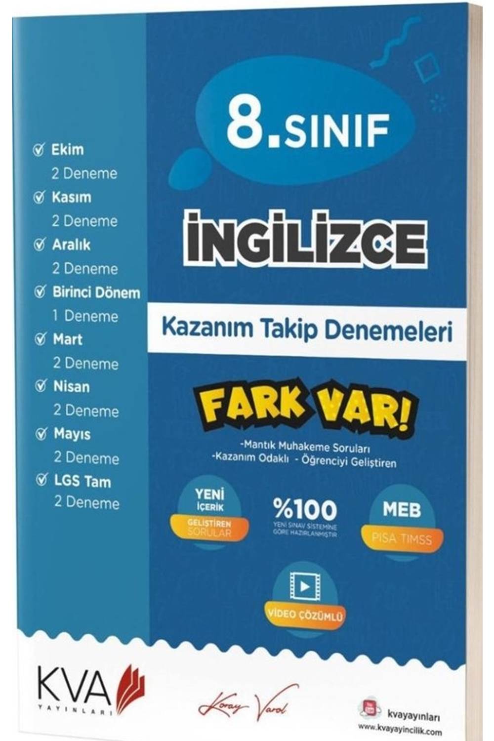Kva 8. Sınıf İngilizce Kazanım Takip Denemeleri