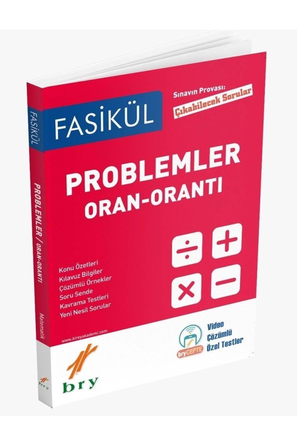 FASİKÜL - Matematik - Oran-Orantı - Problemler